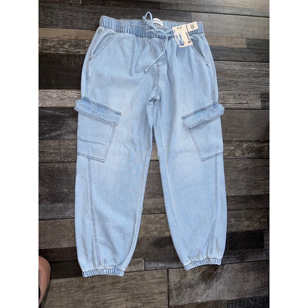 Women cargo jogger pants Large